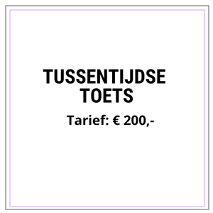 Tussentijdse toets