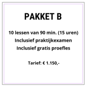 Tarief € 1.150,-